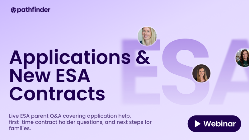 New to the ESA Program - Parent Webinar