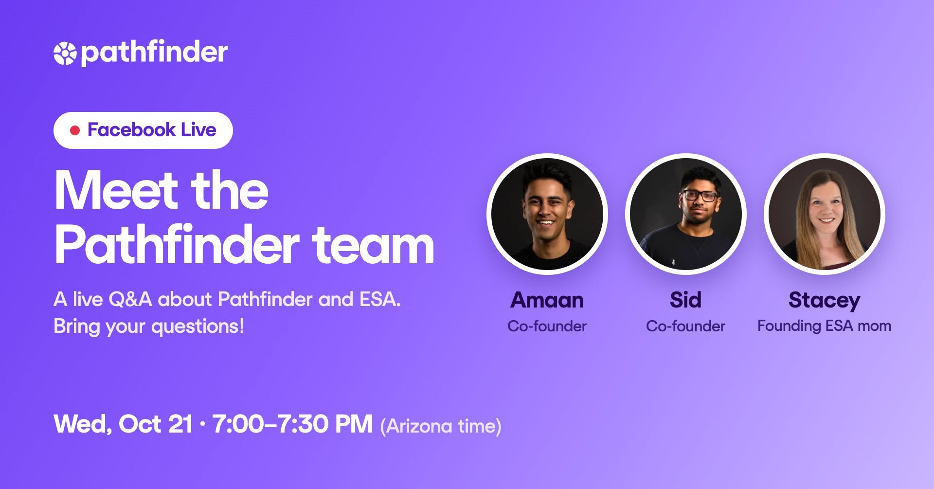 Meet the Pathfinder Team: Live ESA Q&A